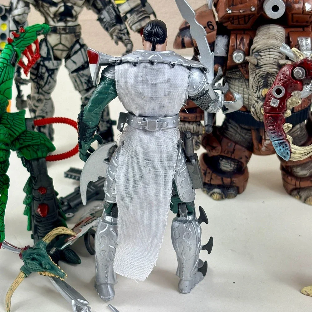 McFarlane Toys 1996 TOTAL CHAOS Series 1 Figure‎ Lot of 6 w Accessories